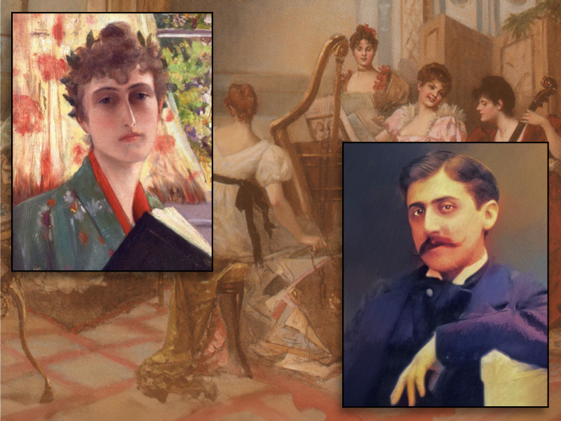 A collage of images representing a classical music program