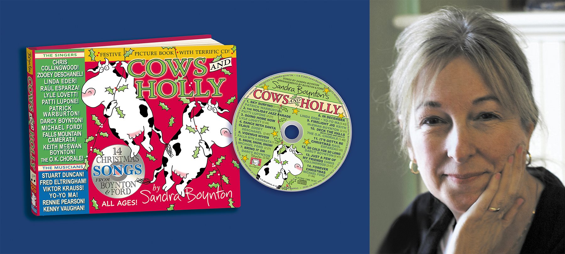 Cows and Holly: Sandra Boynton tries to explain her wild new Christmas ...