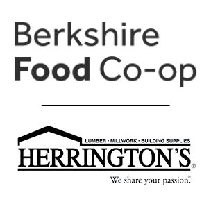 Logos for Berkshire Food Co-op and Herrington's