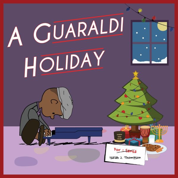 A Guaraldi Holiday album cover
