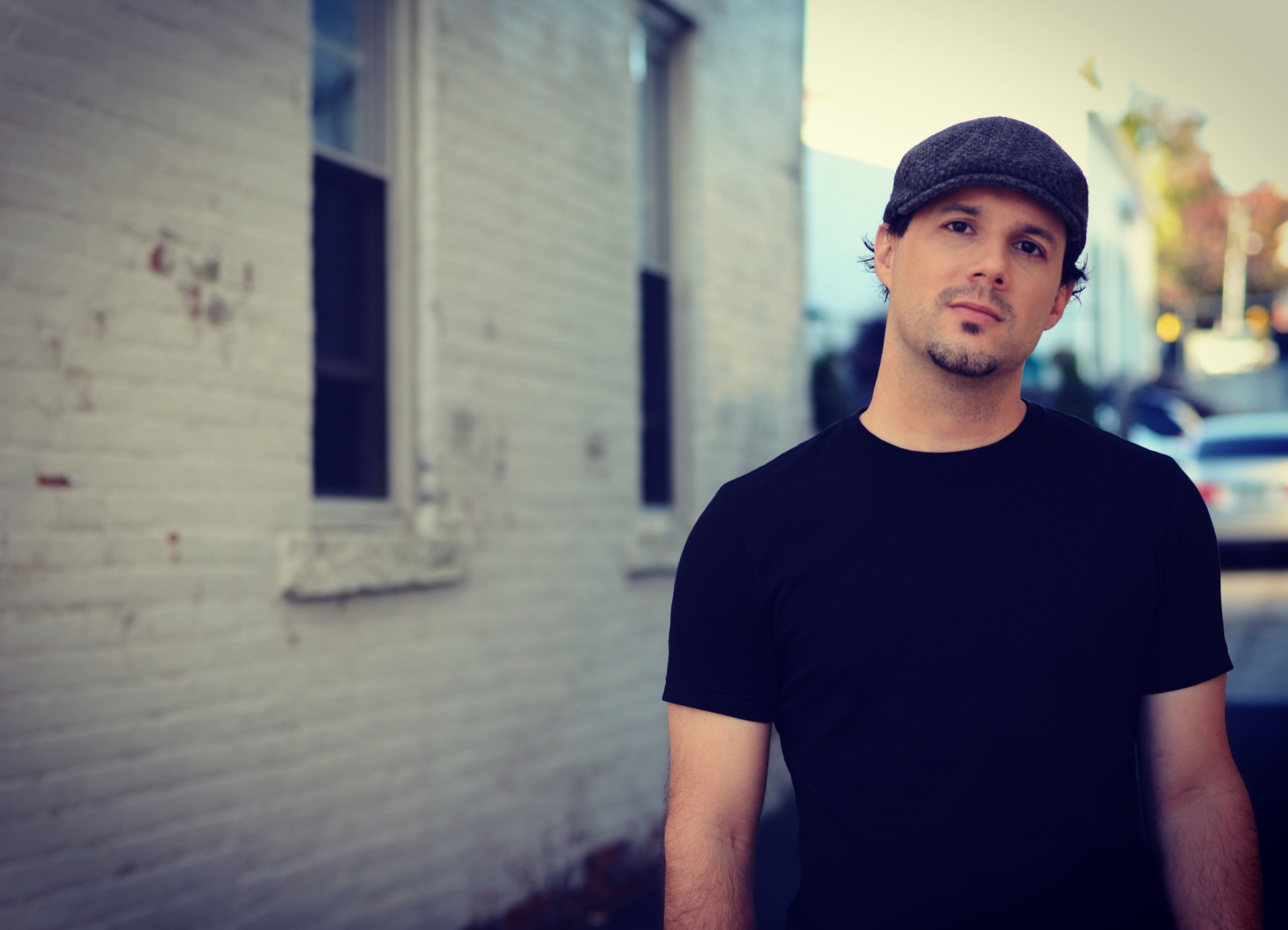 A portrait of musician Matt Cusson