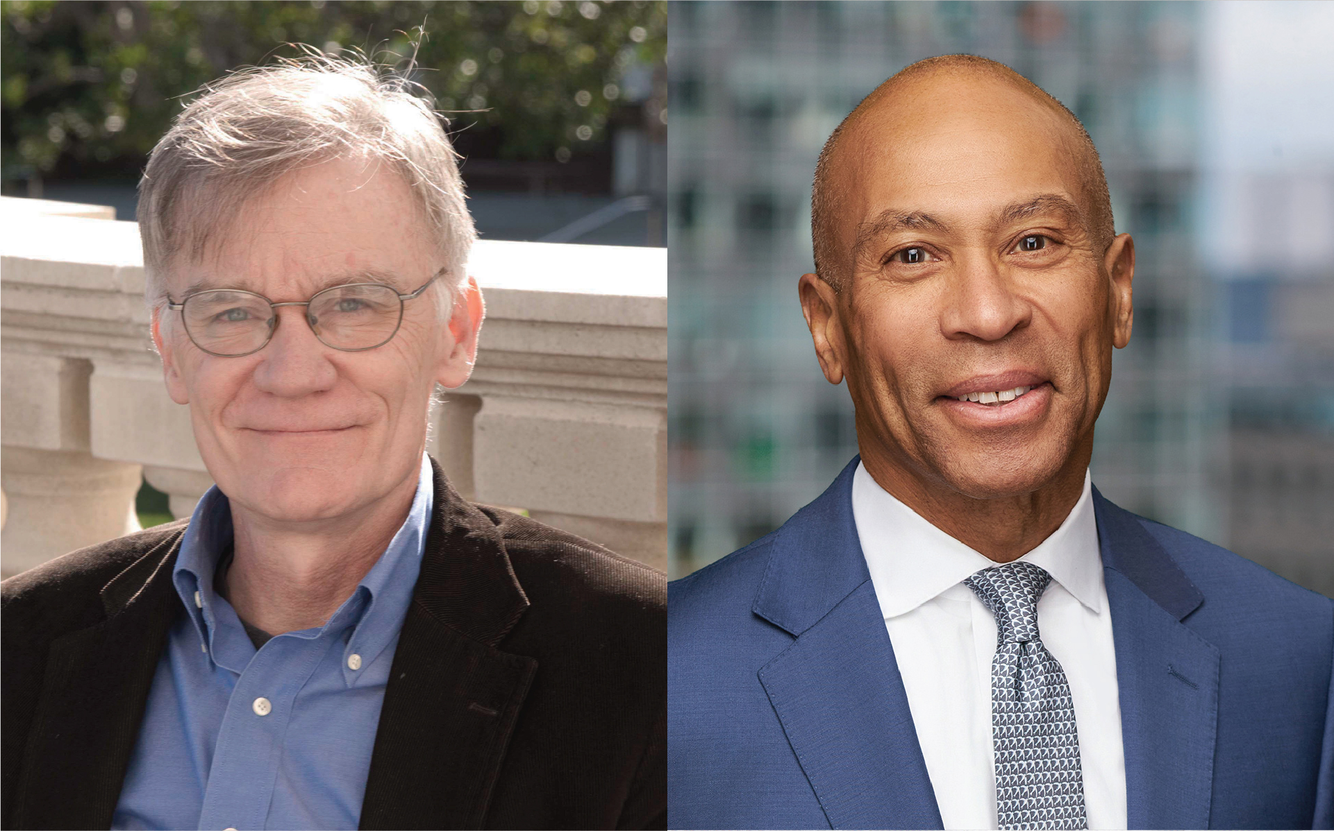 David Blight and Deval Patrick