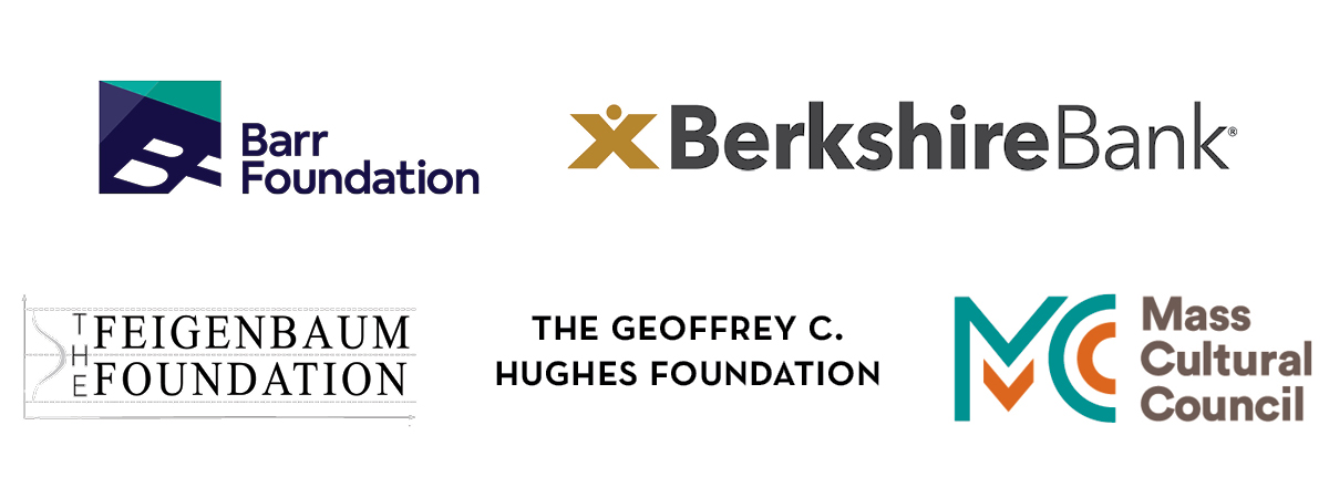 Logos for sponsors of the Mahaiwe Performing Arts Center