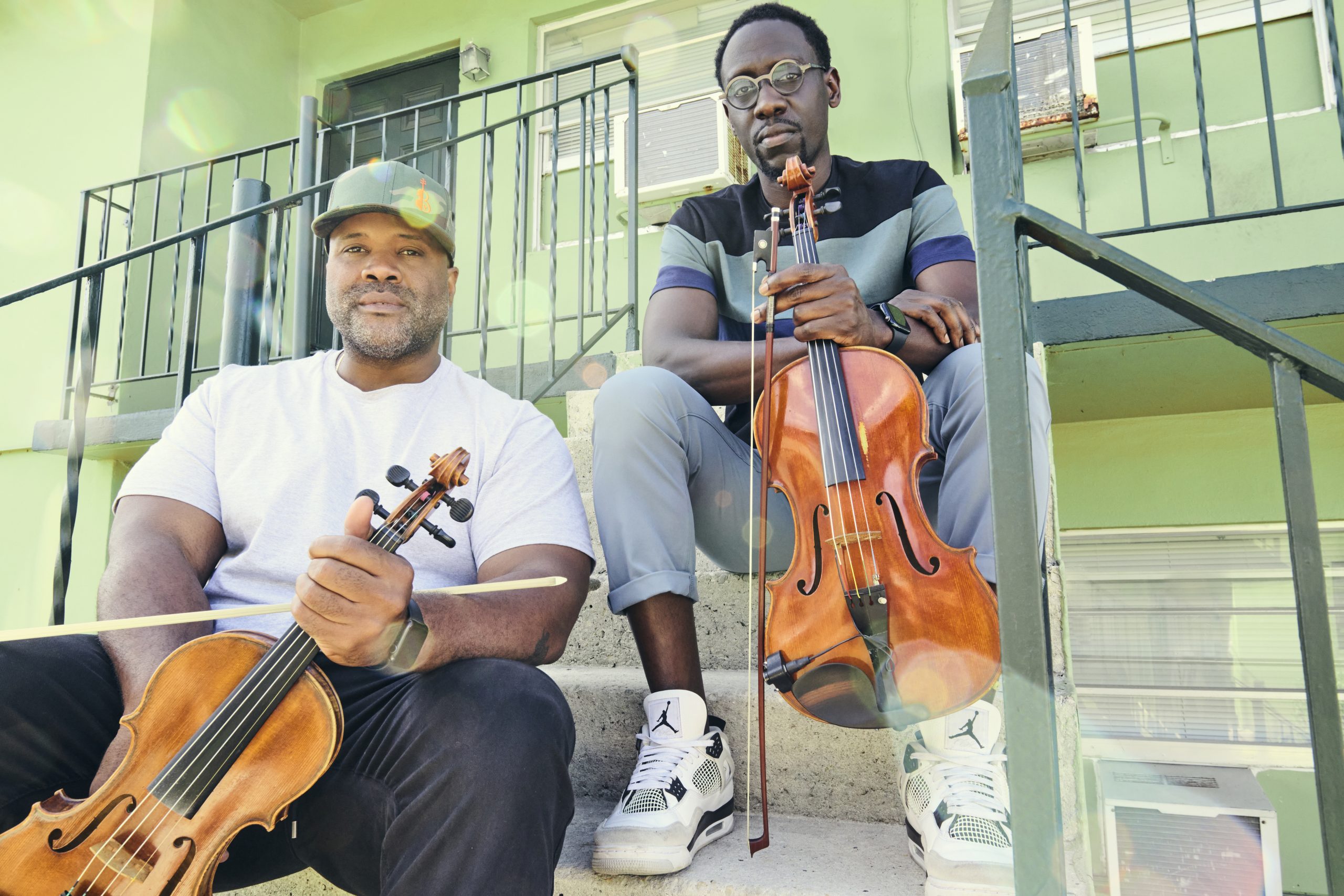 The strings duo Black Violin