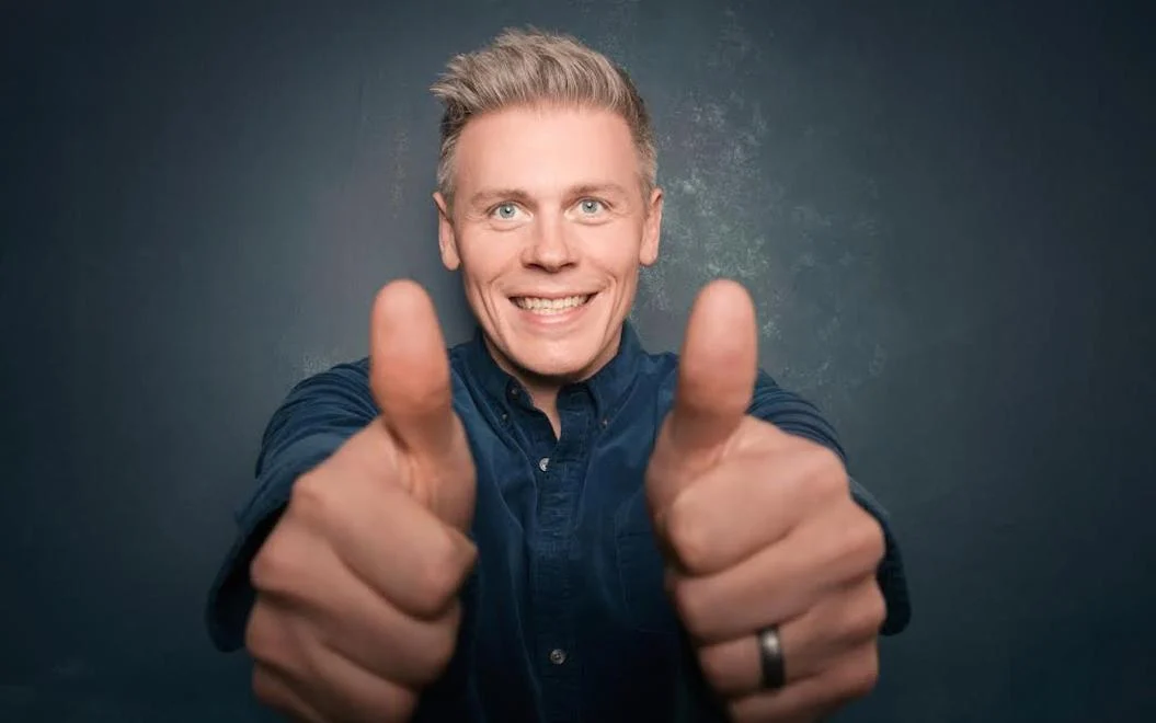 Comedian Christian Finnegan