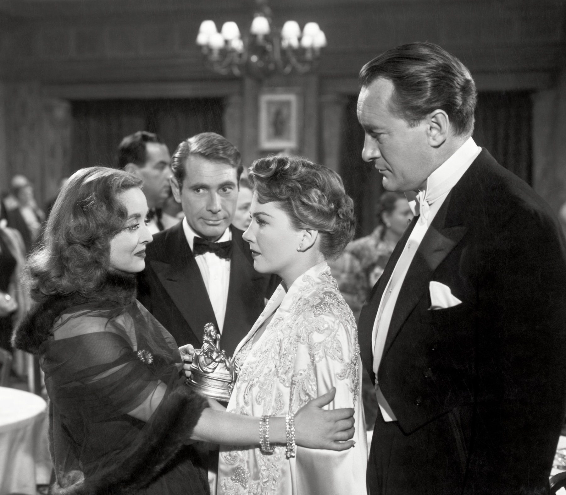 A still frame from the movie All About Eve