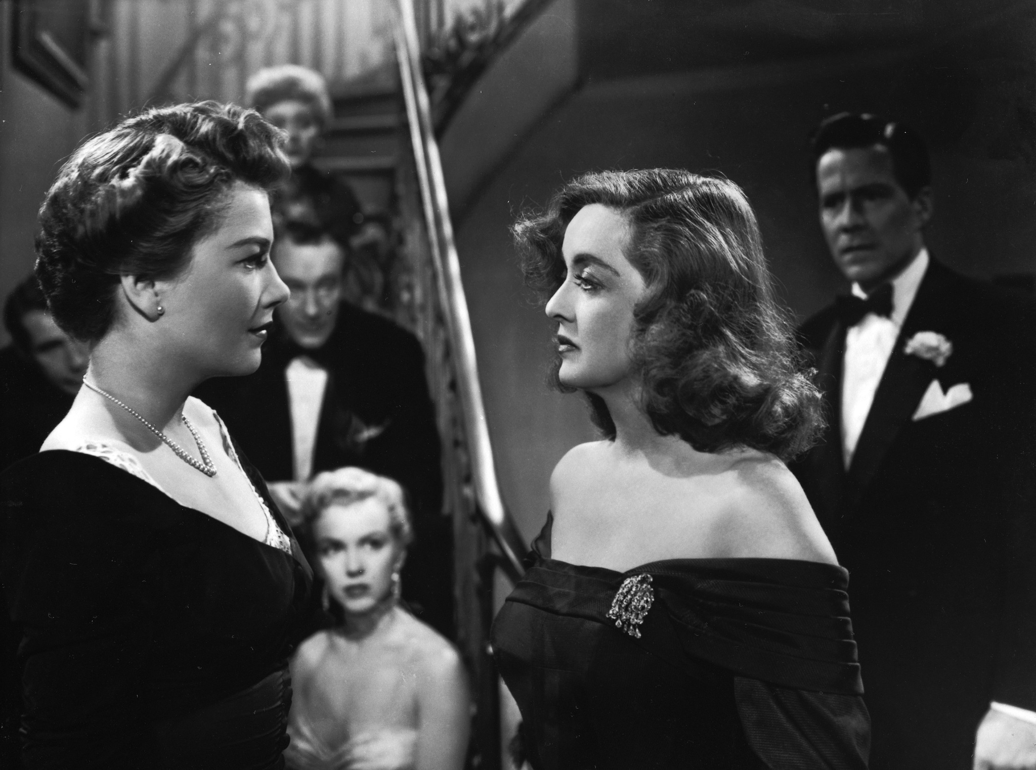 Anne Baxter and Better Davis in All About Eve