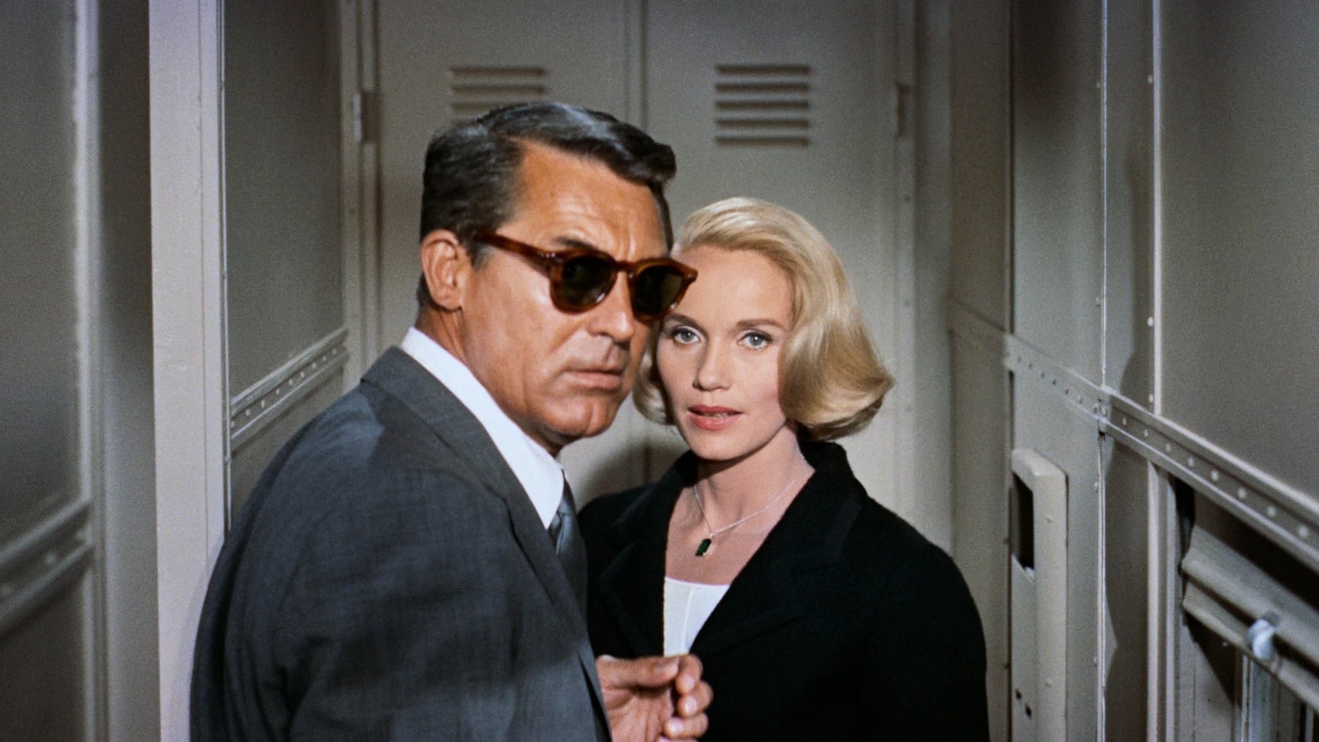 Cary Grant and Eva Marie Saint
