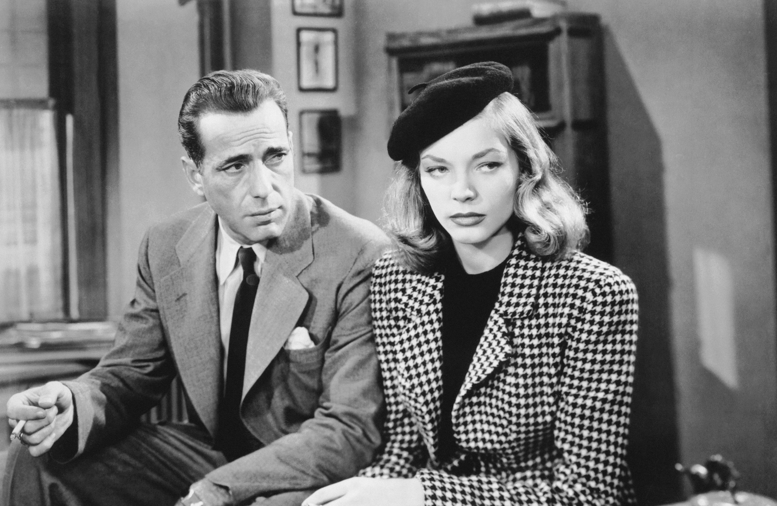 Humphrey Bogart and Lauren Bacall